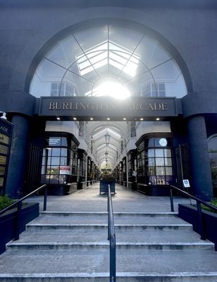 The Burlington Arcade by null