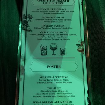 Lola Rose - Desert menu - Mediterranean Near Me - El Paso, Texas