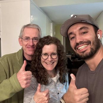 Handy Eddy - Eddy with happy clients - Handyman Near Me