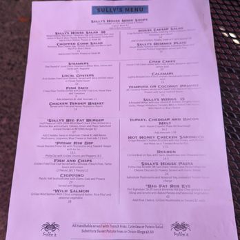 Sully's Bistro & Bar - Menu. - American Near Me - Suquamish, Washington Sully's Bistro & Bar - Menu. - American Near Me - Suquamish, Washington