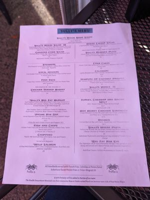 Menu photo 4 Sully's Bistro & Bar Suquamish, WA Menu photo 4 Sully's Bistro & Bar Suquamish, WA