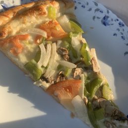 Vegetarian pizza Vegetarian pizza