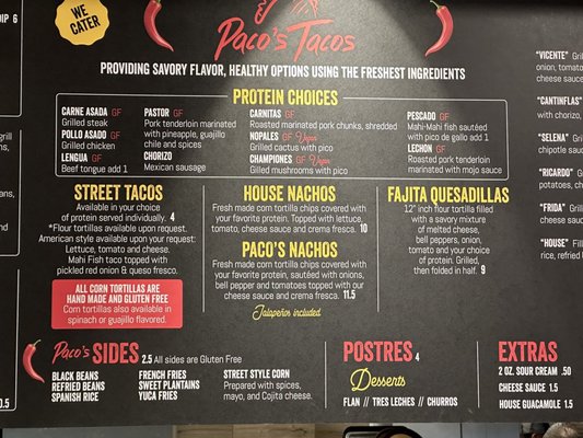 Menu photo 2 Tia's Tacos Knoxville, TN