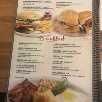 El Nacimiento - Sandwiches, burgers, and breakfast menu - Mexican Near Me - Detroit, Michigan
