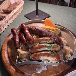 Burg-Schänke - Sausage sampler