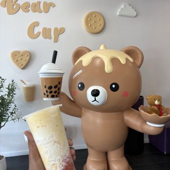 Bear Cup - Mango Mango - Bubble Tea Near Me - Fullerton, California