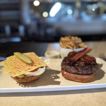 Chambar - le cheeseburger with frites and dijon aioli - Belgian Near Me - Vancouver, British Columbia Chambar - le cheeseburger with frites and dijon aioli - Belgian Near Me - Vancouver, British Columbia