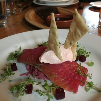 The White Hart at Fyfield by null