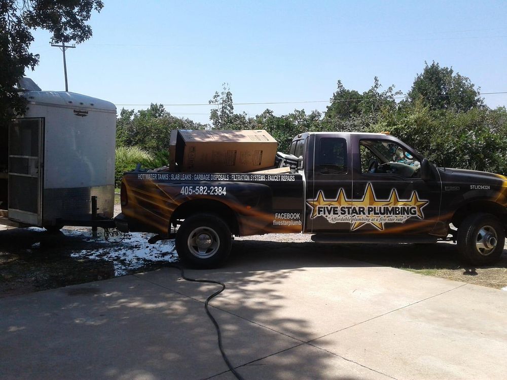 Slide of Five Star Plumbing