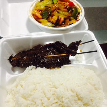 China Chopstick - White rice, shrimp with veggies.. Beef teriyaki - Cantonese Near Me - Quincy, Massachusetts China Chopstick - White rice, shrimp with veggies.. Beef teriyaki - Cantonese Near Me - Quincy, Massachusetts