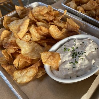 Vinsetta Garage - House chips and dip a classic treat - American Near Me - Berkley, Michigan