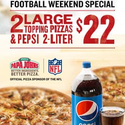 Papa Johns Pizza - Our All Time Special