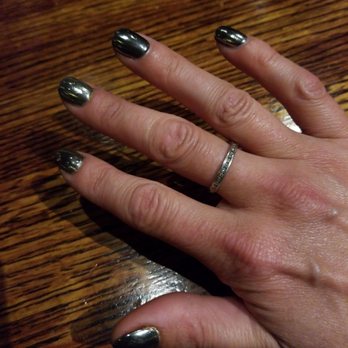 Creative Nail Spa - Loving my chrome nails!!!   3 - Waxing Near Me - Belmont, California