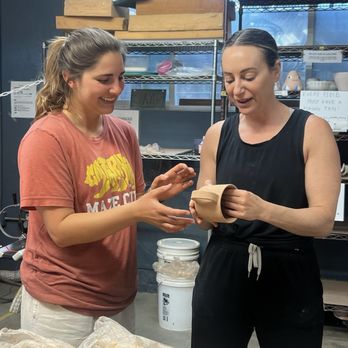 Mill Valley Potter's Studio - Sharing some knowledge with a student. - Art Galleries Near Me - Mill Valley, California Mill Valley Potter's Studio - Sharing some knowledge with a student. - Art Galleries Near Me - Mill Valley, California