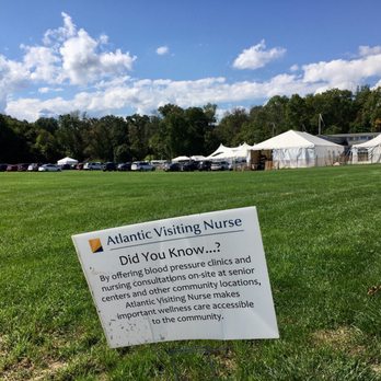 J. Malcolm Belcher Fairgrounds - Sept 2022, volunteers setting up for Visiting Nurse rummage sale - Playgrounds Near Me - Far Hills, New Jersey