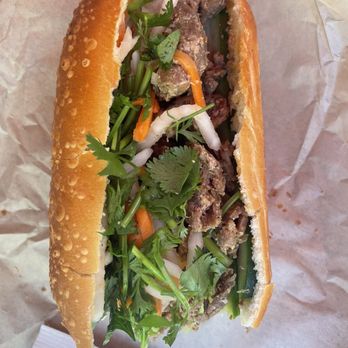 Kibi's Cafe - Grilled pork bahn mi - Sandwiches Near Me - Orinda, California Kibi's Cafe - Grilled pork bahn mi - Sandwiches Near Me - Orinda, California