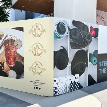 ARC - Hollywood park barricade - Printing Services Near Me - Costa Mesa, California