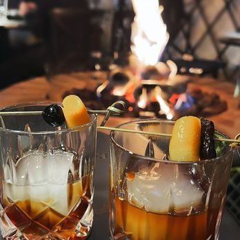 Fig 313 - Chocolate cherry old fashioned and fig old fashioned - New American Near Me - San Clemente, California