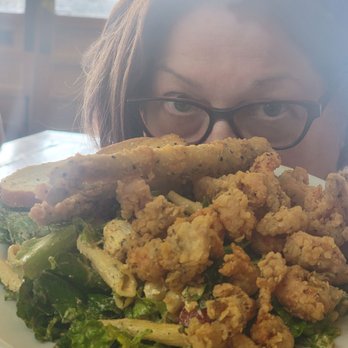 Fan and Johnny's - My sister on a crawfish salad - New American Near Me - Greenwood, Mississippi Fan and Johnny's - My sister on a crawfish salad - New American Near Me - Greenwood, Mississippi