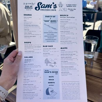 Sam's Anchor Cafe - Seafood Near Me - Tiburon, California