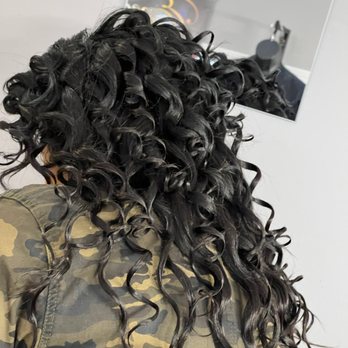 Allaroundchantae - wand curls on tape ins - Hair Stylists Near Me - Douglasville, Georgia Allaroundchantae - wand curls on tape ins - Hair Stylists Near Me - Douglasville, Georgia