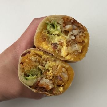 Wake and Late - Bacon breakfast burrito - Breakfast & Brunch Near Me - Pasadena, California Wake and Late - Bacon breakfast burrito - Breakfast & Brunch Near Me - Pasadena, California