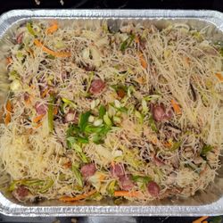 Chinese Linguistic School of Phoenix - Pork mei fun noodles from CLS 2024 Spring Festival
