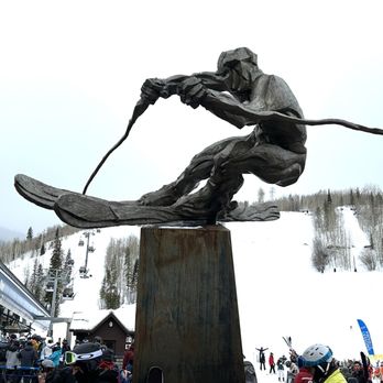 Vail - Ski Sculpture in Vail Village - Ski Resorts Near Me - Vail, Colorado