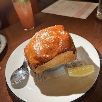 Camelia - Abalone and bay scallop pot pie - French Near Me - Los Angeles, California
