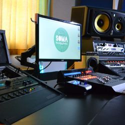 Sounds Like Soma - Argosy mixing desk in studio A