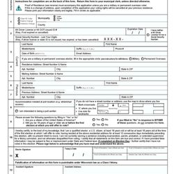 City of Madison Clerks Office - As of September 2016, this is the current Voter Registration Form for the State of Wisconsin