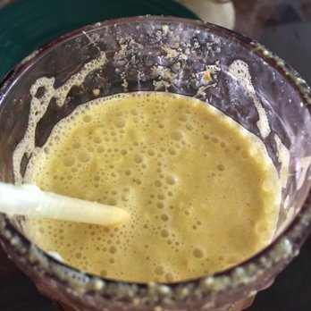 Tina's Garden Cafe - Smoothie with coconut, turmeric, ginger, and lemongrass - Thai Near Me - Hilo, Hawaii