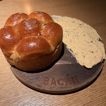 Bacan - Complimentary house Parker roll with chipotle butter - Cocktail Bars Near Me - Orlando, Florida