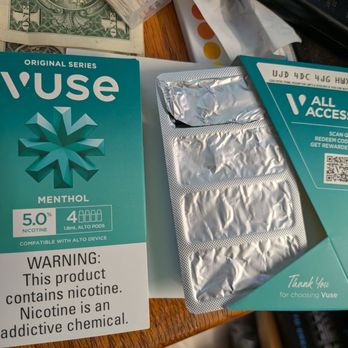 7-Eleven - Vuse menthol vape e-cigarette pods. 2 x 4 pods packs $43 - Convenience Stores Near Me - Dallas, Texas 7-Eleven - Vuse menthol vape e-cigarette pods. 2 x 4 pods packs $43 - Convenience Stores Near Me - Dallas, Texas