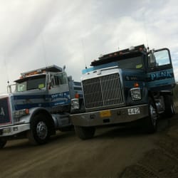Pena Trucking - Two of the 6 trucks