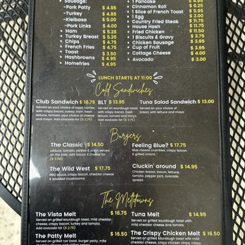 Silverback Breakfast & Cafe - Menu - Cafes Near Me - Vista, California