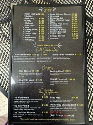 Menu photo 1 Silverback Breakfast & Cafe Vista, CA Menu photo 1 Silverback Breakfast & Cafe Vista, CA