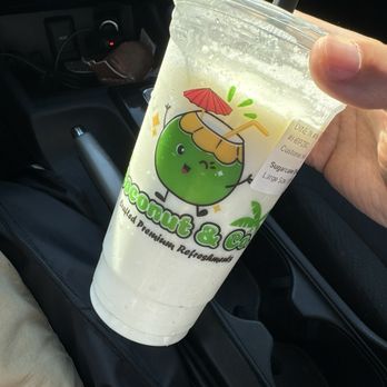 Coconut & Co - Coconut Smoothie with Sugarcane - Bubble Tea Near Me - Alhambra, California