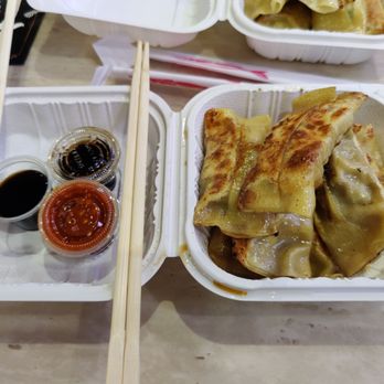 Old Captain Dumpling - Lamb and onion Fried dumpling - Chinese Near Me - Flushing, New York