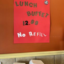 Lunch Buffet Price 2026