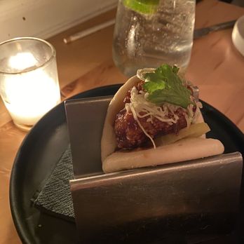 Goosefeather - crispy shrimp bao (restaurant week, only 1 per order - normally I believe there are 2 per order) - Cantonese Near Me - Tarrytown, New York Goosefeather - crispy shrimp bao (restaurant week, only 1 per order - normally I believe there are 2 per order) - Cantonese Near Me - Tarrytown, New York