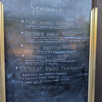 Aboca's Italian Grill - Blackboard specials - Italian Near Me - Richardson, Texas Aboca's Italian Grill - Blackboard specials - Italian Near Me - Richardson, Texas