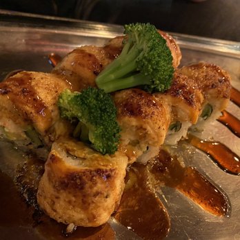 Nozomi - Salmon baked roll - Sushi Bars Near Me - La Jolla, California Nozomi - Salmon baked roll - Sushi Bars Near Me - La Jolla, California