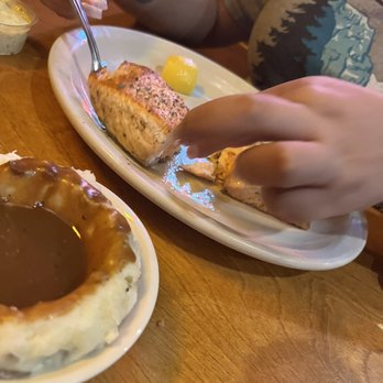 Texas Roadhouse - Salmon, Mash Potatoes - Barbeque Near Me - Phoenix, Arizona