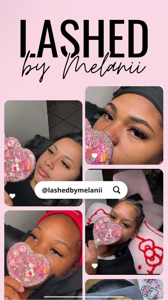 Lashed By Melanii Logo