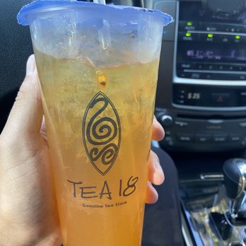 Tea 18 - Passion Fruit Green Tea - Bubble Tea Near Me - Sacramento, California Tea 18 - Passion Fruit Green Tea - Bubble Tea Near Me - Sacramento, California