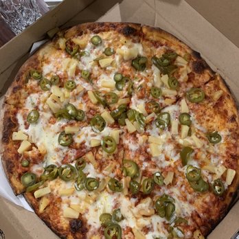 Saccone's Pizza & Subs - Pineapple Jalapeño Pizza - Pizza Near Me - Leander, Texas Saccone's Pizza & Subs - Pineapple Jalapeño Pizza - Pizza Near Me - Leander, Texas