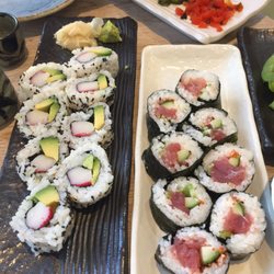Miyazaki - California Roll & Spicy Tuna Roll are good enough for this area.  This is the only Japanese restaurant in town.