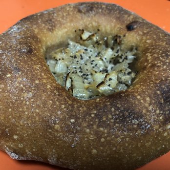 Manifest Bread - Onion Bialy!!! - Bakeries Near Me - Riverdale Park, Maryland