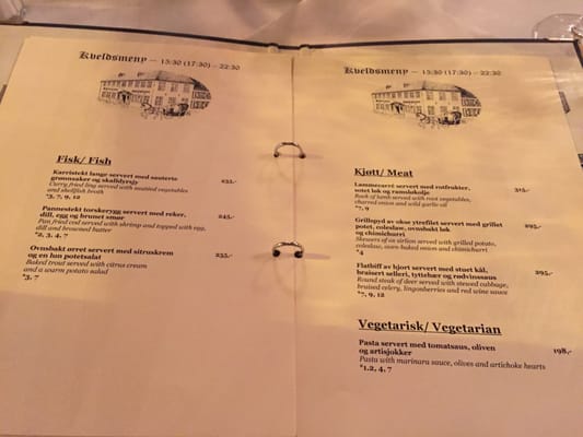 Menu photo 6 Nye Stortorvets Gjæstgiveri Oslo, 03
